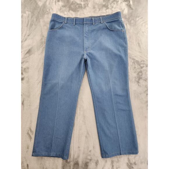 Vintage Wrangler Hero Classic Jeans Size 44 x 30 Blue Flex Fit Stretch Denim - Picture 1 of 10